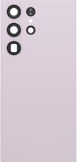 Clappio Replacement Battery Cover Galaxy S23 Ultra Integrated Adhesive Lavender