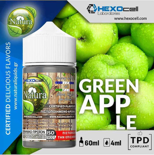 Hexocell Flavor Shot 4ml/60ml 1 Stück Grüner Apfel