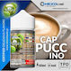 Hexocell Flavor Shot 4ml/60ml 1τμχ Καπουτσίνο
