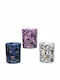 Kaemingk Kerzenhalter für Teelichter Glas 7x7x8,3cm Verschiedene Designs