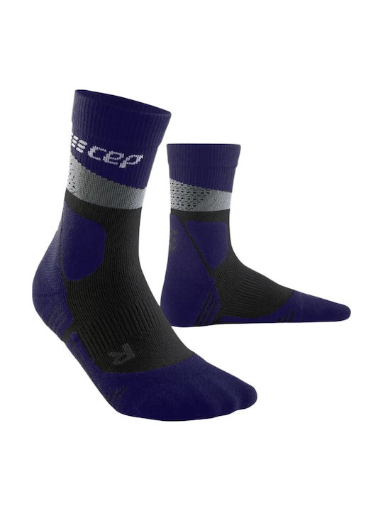 CEP Sosete Sport Trekking Violet 1 Pereche