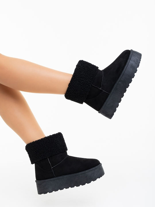 Kalapod Kalapod Damen Stiefeletten mit Pelz Sch...