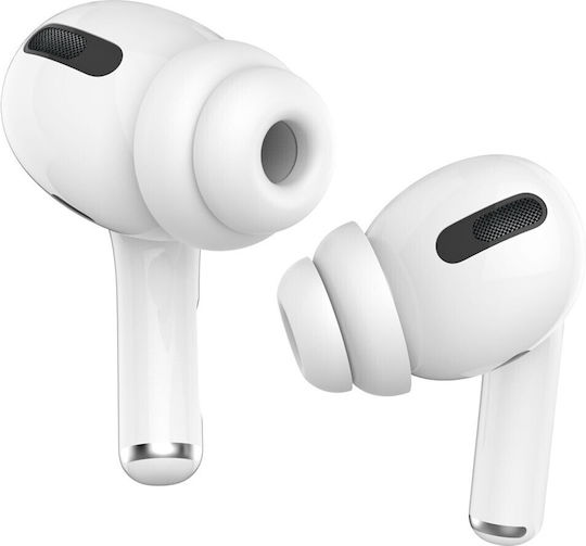AHAstyle PT99-2 Medium Silicone Covers in White Color for Apple AirPods Pro