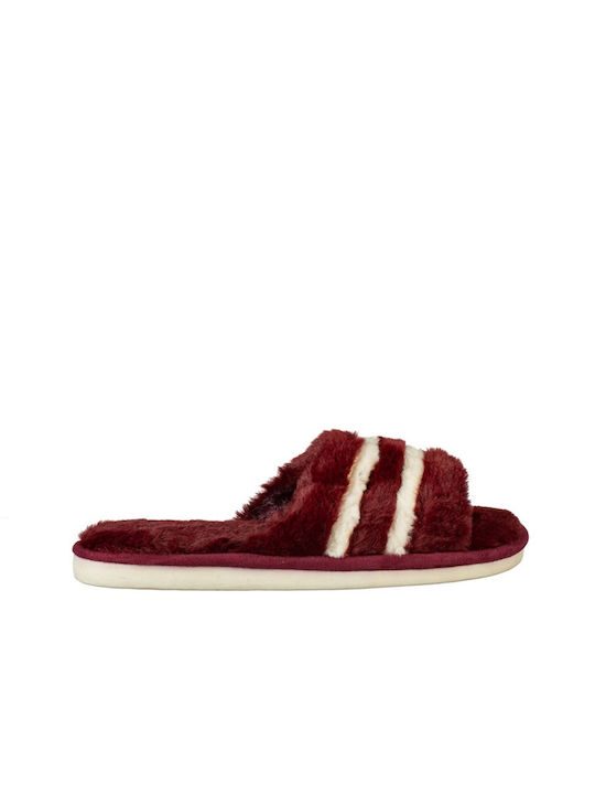 Papuci Pentru Femei De Iarnă Burgundy