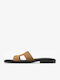 Women's Flat Sandals Tabac Brown