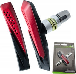 Baradine V-brake Pads 959v 2 Wheels 72mm