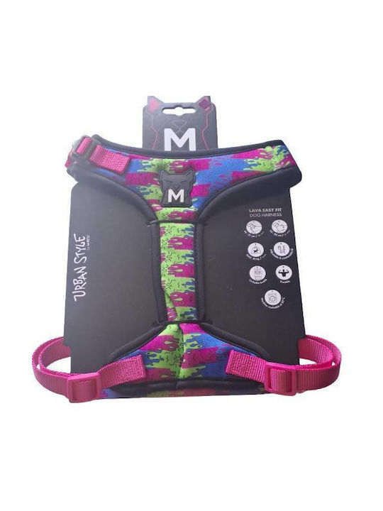 M-Pets Urban Style Lava Easy Fit Hundegeschirre M Hals 38-43 Brust 51-65 cm