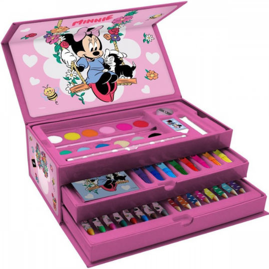 Diakakis Colouring Set in Case 27.7x14cm