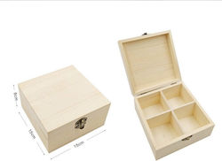 Дървена Кутия 15x15x8см