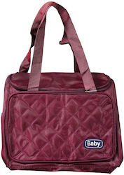 Alista Home Wickeltasche Umhängetaschen / Handtaschen Burgundische 36x31x3cm