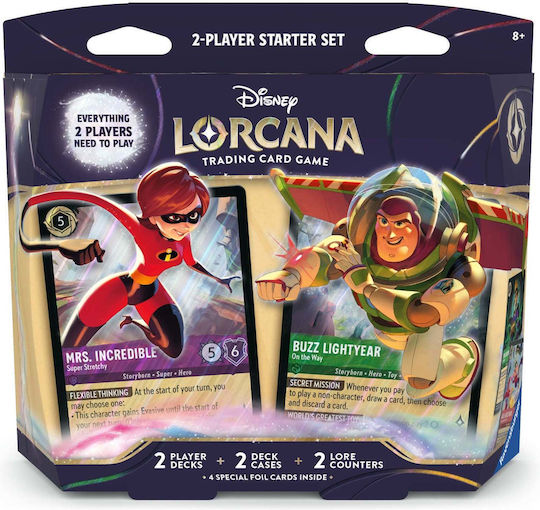 Disney Lorcana Tcg Wilds Unknown Two-player Starter Set