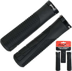 Pro-X Fahrradlenkergriffe GP-34 130mm Drehgriff Schwarz