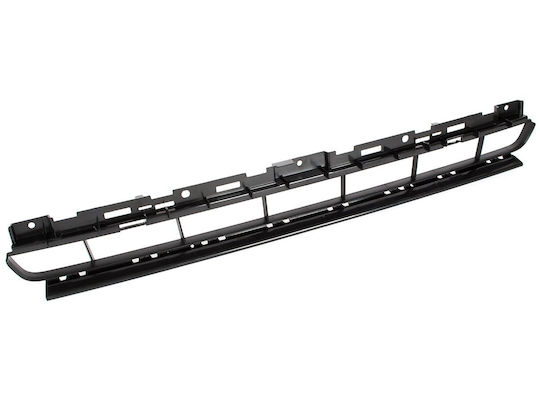 Audi A4 B9 15-20 Front Bumper Middle Grille Black
