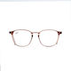 Square Ogo Clear Brown