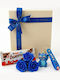 Joy Box Breloc Set Copii Monstru Albastru K-pop Figurină 3 Trandafiri Săpun Albastru Kinder Bueno