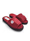 Terry Winter Women's Slippers Sliders Burgundy