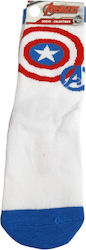 Avengers Kindersocken Weißblau Avengers Kindersocken Weißblau