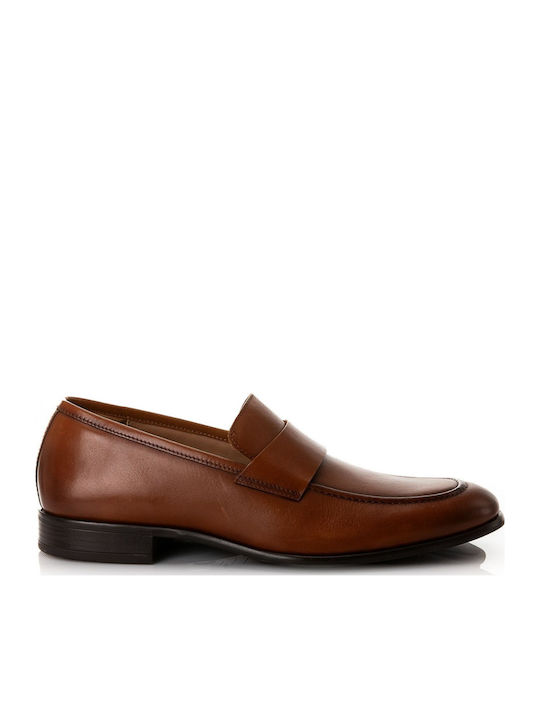 Loafers Bărbătești din Piele în Culoare Tabac