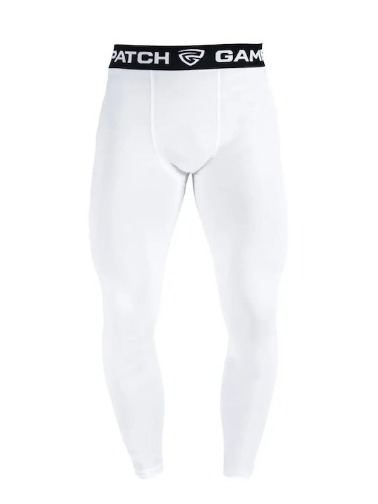 GamePatch Herren Thermounterwäsche Hose Komprimierung Weiß GamePatch Herren Thermounterwäsche Hose Komprimierung Weiß