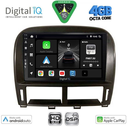 Digital Iq Bxf 16343_cpaa 9inc Multimedia Tablet Lexus Ls 430 – Xf 430 Mod 2000-2006