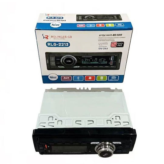 Radio Auto 1 DIN Bluetooth USB