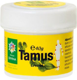 Steaua Divina Tamus Cream Cremă Hidratantă de Corp cu Aromă de Pudră 40gr