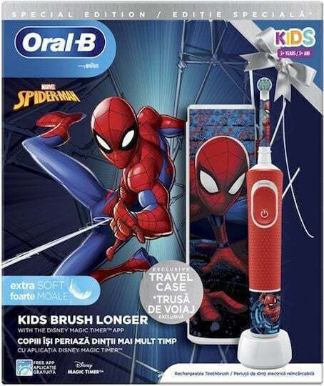 Oral-B Spiderman Periuță de Dinți Electrică pentru Copii