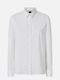 Long Sleeve Women's Denim Shirt Pink
