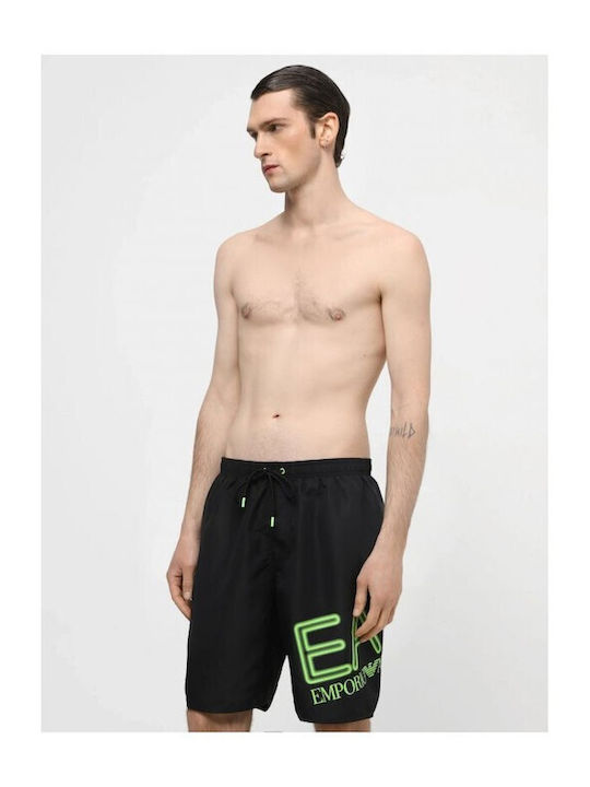 Emporio Armani Мъжки Бански Шорти Черни