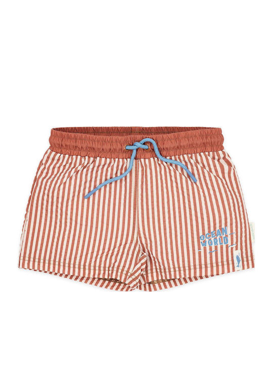 Little Dutch Παιδικό Μαγιό Βερμούδα / Σορτς Ocean Brown Stripes