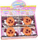 Set 12 Jucării Antistres Squishy Alista Home Rebound Lent Strânge Apasă Familie Rotund Biscuit Formă Capybara Design 7x6.5 Cm 55g Ambalaj Transparent Maro