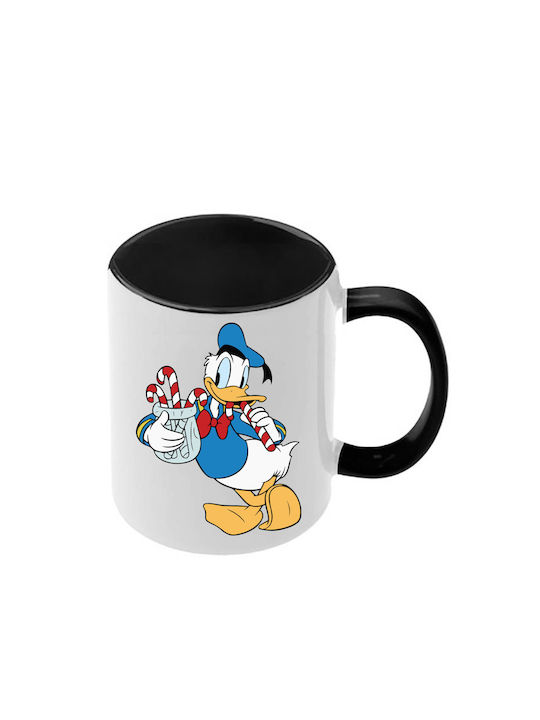 Κούπα Mickey Mouse Μαύρη Λαβή Εσωτερικό