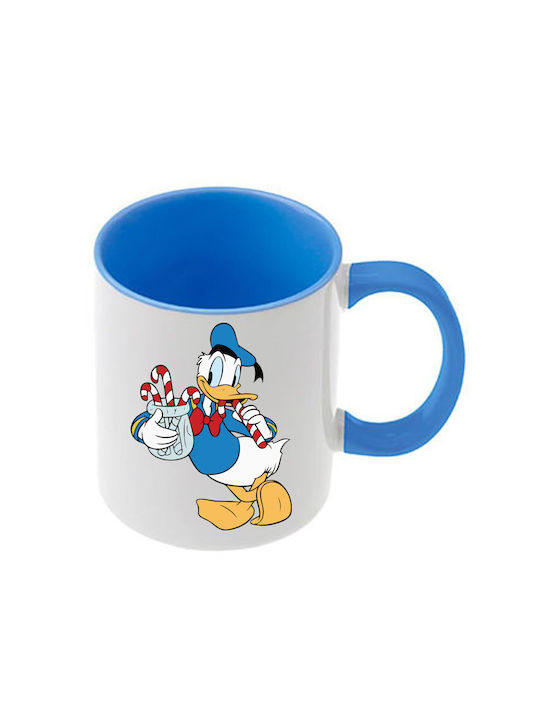 Κούπα Mickey Mouse Γαλάζια Λαβή Εσωτερικό