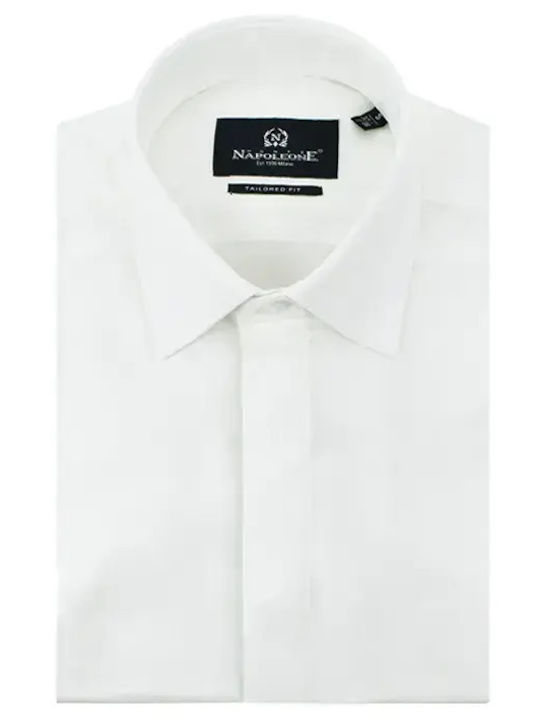 Μακρυμάνικo Πουκάμισο Λευκό