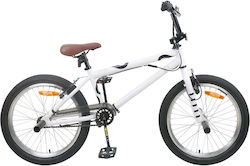 vidaXL 20 Inch Kids' Bicycle BMX White