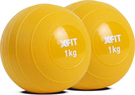 Weighted Mini Ball 1kg*2 Anti-slip X-fit