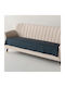 Kentia Everan Armchair Throw 85x140cm Blue