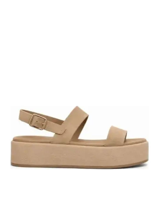 Summer Women's Beige Platforms