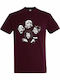 Unisex T-shirt Iron Maiden Rhapsody Burgundisch