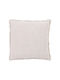 Das Home Μαξιλάρι Καναπέ 0283 από 100% Βαμβάκι Beige 40x40εκ.
