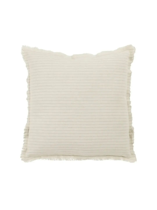 Das Home Sofa Cushion 0304 100% Cotton Taupe 45x45cm