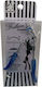 Schere Wimpern Blau Ersatzbasis Silikon Blister