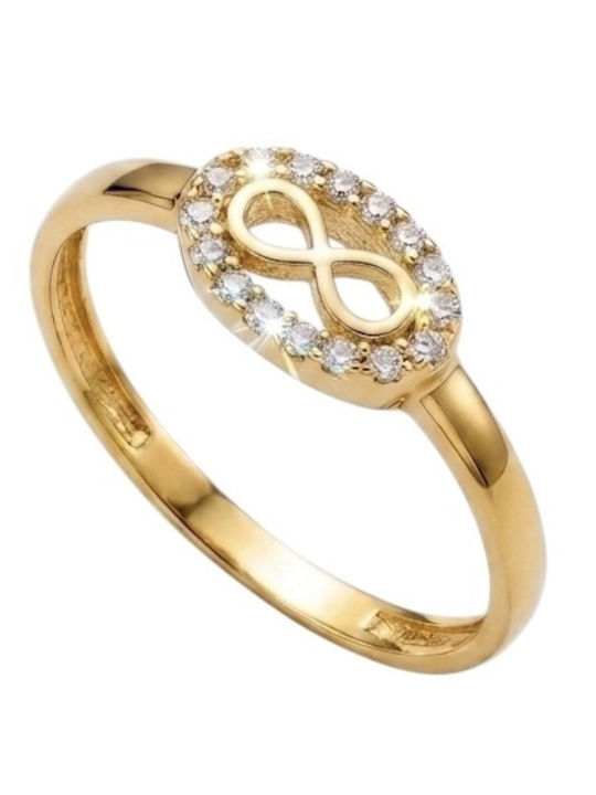 Damentagerring Gold 14K Damentagerring Gold 14K