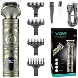 VGR Professional Rechargeable Hair Clipper Silv...