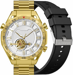 Gravity GT13-2 Smartwatch with Heart Rate Monitor Gold