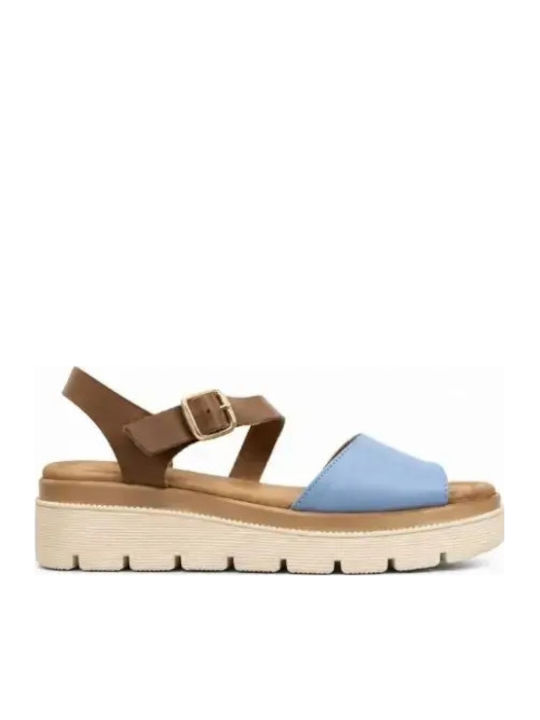 Summer Women's Platforms Multicolour Blue