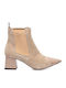 Wildleder Damen Stiefeletten Braune LU K143 Taupe