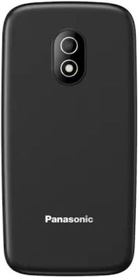 Panasonic KX-TU410 Single SIM Κινητό με Μεγάλα Κουμπιά Μαύρο