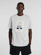 T-shirt Γκρι