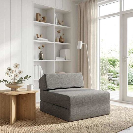 Πολυθρόνα Κρεβάτι 60x70x41cm Ανοιχτό Γκρι Πολυθρόνα Κρεβάτι 60x70x41cm Ανοιχτό Γκρι